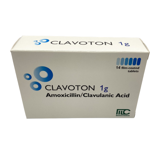 Կլավոտոն, դեղահատեր թաղանթապատ 1գ Клавотон, таблетки покрытые пленочной оболочкой 1г