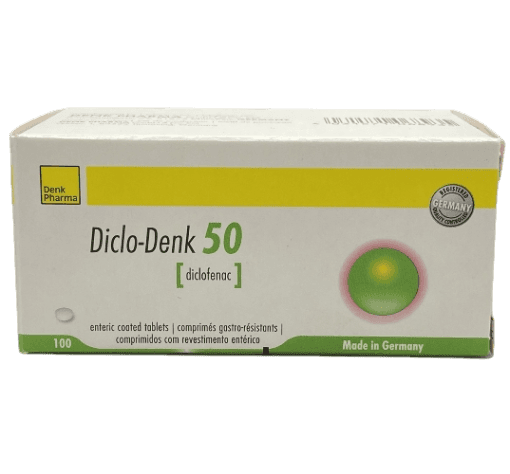 Դիկլո-Դենկ, դեղահատեր աղելույծ թաղանթապատ 50մգ Дикло-Денк, таблетки покрытые кишечнорастворимой оболочкой 50мг