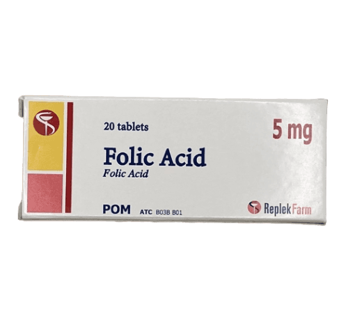 Ֆոլաթթու, դեղահատեր 5 մգ Фолиевая кислота, таблетки 5 мг
