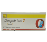 Գլիմեպիրիդ Դենկ 2, դեղահատեր 2մգ Глимепирид Денк 2, таблетки 2мг