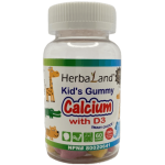 Հերբալենդ Քիդ գամմի-կոնֆետներ, կալցիում վիտամին D3 Жевательные конфеты Herbaland, кальций с витамином Д3