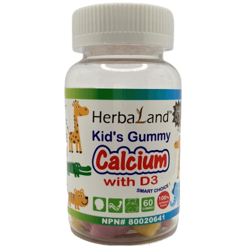 Հերբալենդ Քիդ գամմի-կոնֆետներ, կալցիում վիտամին D3 Жевательные конфеты Herbaland, кальций с витамином Д3