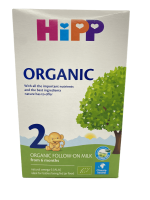 Մանկական սնունդ, շարունակող կաթնային խառնուրդ Hipp 2 Organic 300գ Детское питание, последующая молочная смесь Hipp 2 Organic 300г