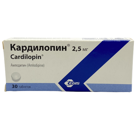 Կարդիլոպին, դեղահատեր 2,5մգ Кардилопин, таблетки 2,5мг
