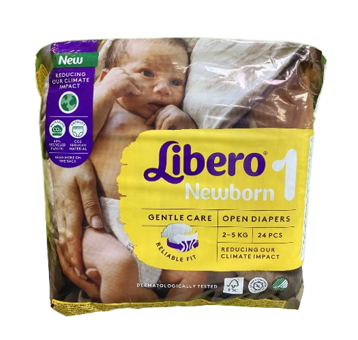 Մանկական տակդիր Libero Newborn N1 Подгузники Libero Newborn N1