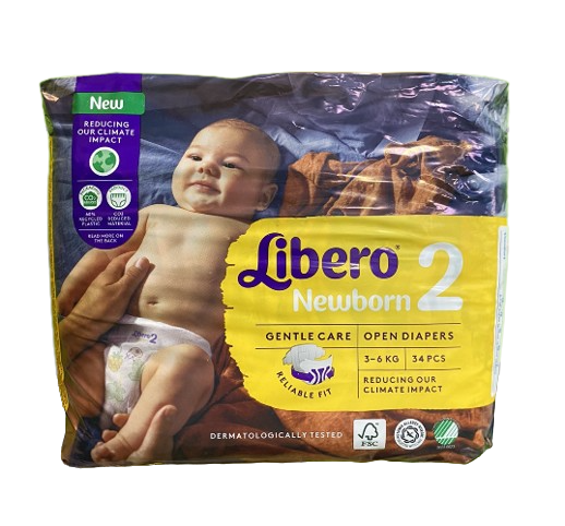 Մանկական տակդիր Libero Newborn N2 Подгузники Libero Newborn N2