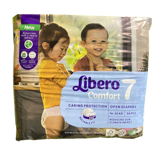 Մանկական տակդիր Libero Comfort N7 Подгузники Libero Comfort N7