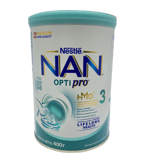 Կաթնախառնուրդ, ՆԱՆ 3 օպտիպրո Молочная смесь, NAN 3 Optipro