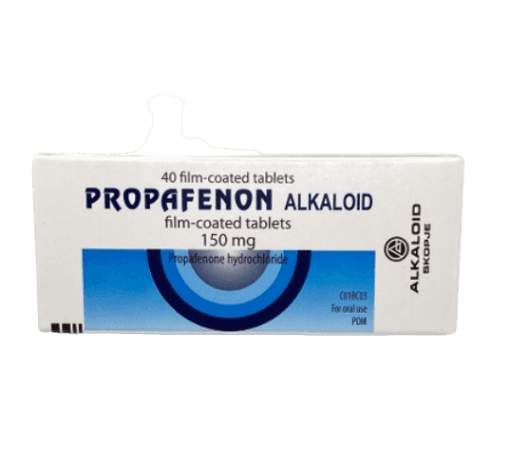 Պրոպաֆենոն Ալկալոիդ, դեղահատեր թաղանթապատ 150 մգ Пропафенон Алкалоид, таблетки покрытые пленочной оболочкой 150 мг