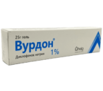 Վուրդոն 1%, դոնդող արտաքին կիրառման 25գ Вурдон 1%, гель 25г