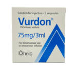 Վուրդոն 75մգ, լուծույթ ներարկման 3մլ Вурдон 75мг, раствор для инъекций 3мл